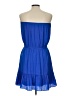 Naked Zebra 100% Polyester Blue Cocktail Dress Size L - photo 2