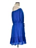 Naked Zebra 100% Polyester Blue Cocktail Dress Size L - photo 4