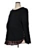 Ann Taylor LOFT Black Long Sleeve Blouse Size XL - photo 1