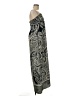 Glam Paisley Gray Blue Casual Dress Size M - photo 4
