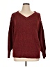 Maurices Burgundy Pullover Sweater Size 0X - photo 1