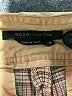 BCBGMAXAZRIA Plaid Brown Tan Khaki Shorts Size 6 - photo 3