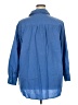 Roaman's Blue 3/4 Sleeve Button-Down Shirt Size 22 (1X) - photo 2