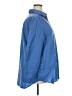 Roaman's Blue 3/4 Sleeve Button-Down Shirt Size 22 (1X) - photo 4