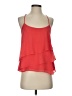 Bebe 100% Polyester Red Sleeveless Blouse Size S - photo 1