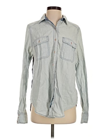 Free People Long Sleeve Button-Down Shirt (view 1)
