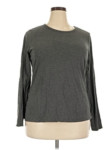 a.n.a. A New Approach 3/4 Sleeve T-Shirt (view 1)