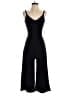 Soprano Solid Black Jumpsuit Size S - photo 1