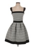 Alya Stripes Gray Cocktail Dress Size S - photo 1
