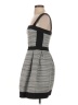 Alya Stripes Gray Cocktail Dress Size S - photo 5
