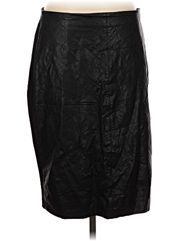 Chico's Faux Leather Skirt (view 1)