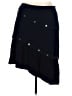 Lewit Solid Black Casual Skirt Size 16 - photo 1