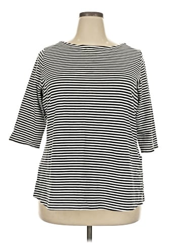 Jessica London 3/4 Sleeve T-Shirt (view 1)