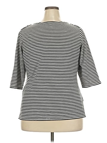 Jessica London 3/4 Sleeve T-Shirt (view 2)