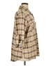 NY Collection Plaid Tan 3/4 Sleeve Blouse Size 1X - photo 4