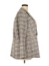Lane Bryant Plaid Gray Blazer Size 18 - photo 4