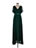 Assorted Brands 100% Polyester Green Cocktail Dress Size L - photo 1