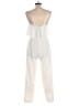 Petal and Pup Solid White Jumpsuit Size M - photo 2