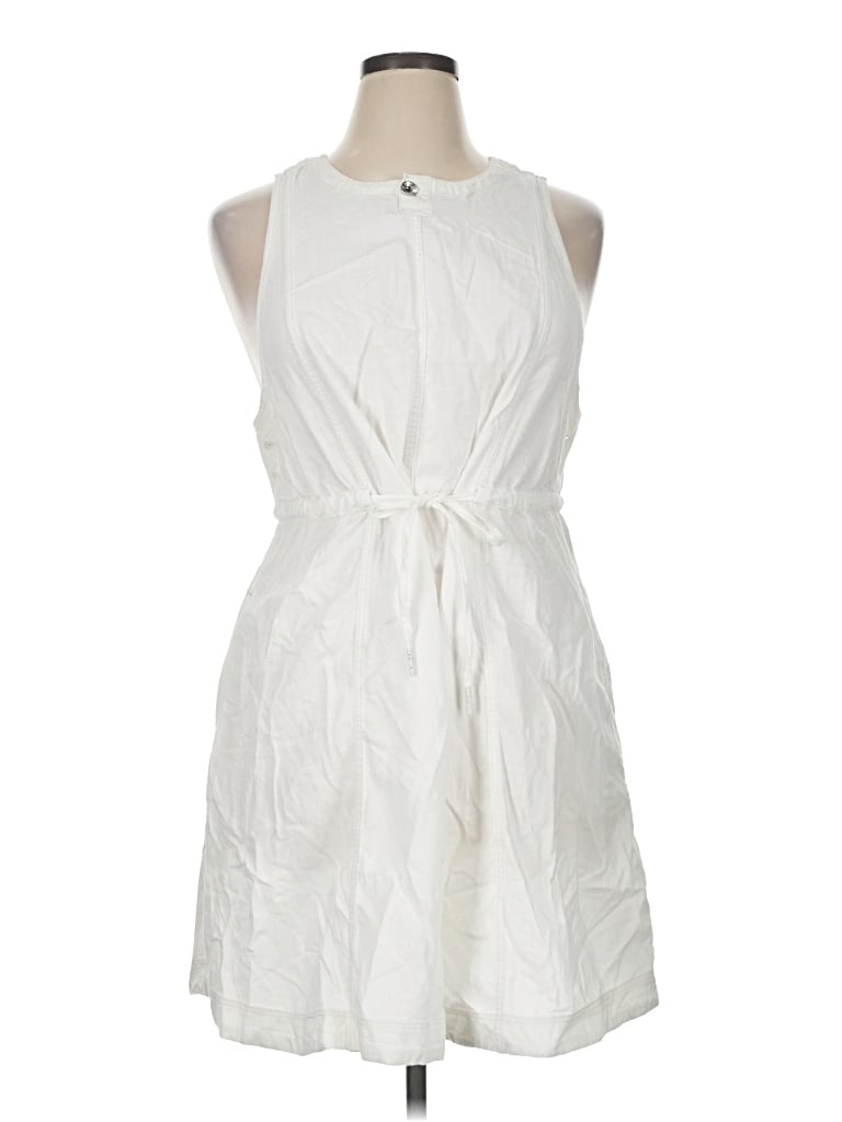 Pre-owned G-star Raw Casual Dress In White