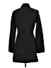 Nine West Solid Black Coat Size S - photo 2
