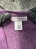Halogen 100% Cashmere Polka Dots Purple Cashmere Pullover Sweater Size S - photo 7