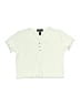 Aqua Ivory Short Sleeve Henley Size 14 - 16 - photo 1