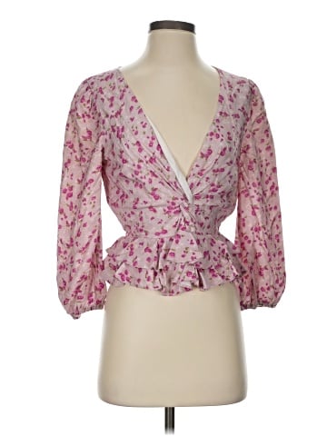 Majorelle 3/4 Sleeve Blouse (view 1)