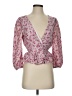 Majorelle Pink 3/4 Sleeve Blouse Size XS - photo 1