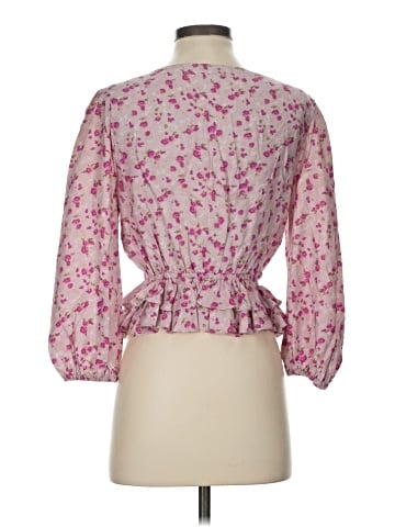 Majorelle 3/4 Sleeve Blouse (view 2)