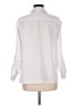 NY Collection White Long Sleeve Button-Down Shirt Size M - photo 2