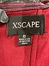 Xscape 100% Polyester Burgundy Cocktail Dress Size 8 - photo 4