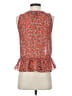 Gap Outlet Orange Sleeveless Blouse Size XS - photo 2