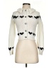 Kimchi Blue Hearts Ivory Cardigan Size S - photo 1