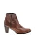 Stuart Weitzman 100% Leather Solid Brown Ankle Boots Size 9 1/2 - photo 1
