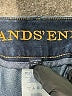 Lands' End Solid Blue Jeans Size 16 - photo 5