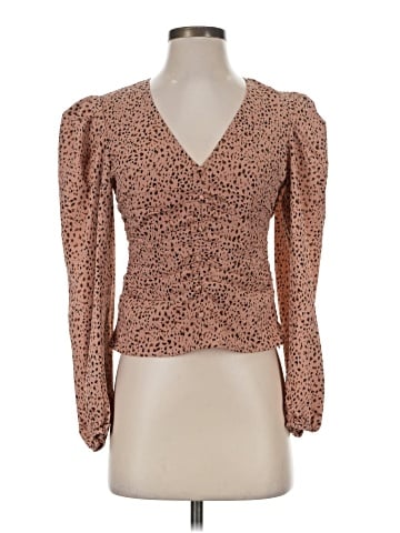 Astr Long Sleeve Blouse (view 1)