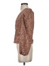 Astr 100% Polyester Brown Long Sleeve Blouse Size XS - photo 5
