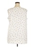 Susan Graver Polka Dots Ivory Sleeveless Blouse Size 2X - photo 2