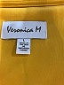 Veronica M. Yellow Sleeveless Blouse Size L - photo 7