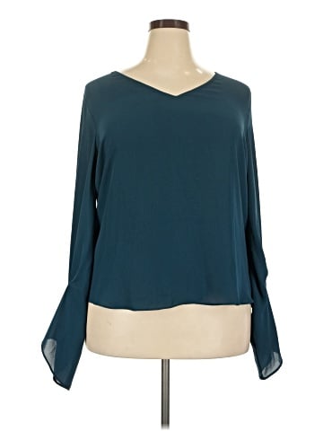 DKNY Long Sleeve Blouse (view 1)