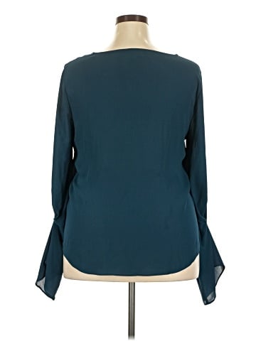 DKNY Long Sleeve Blouse (view 2)
