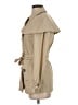 Burberry Brit 100% Cotton Solid Tan Trenchcoat Size 4 - photo 5