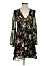 Nicholas Floral Black Cocktail Dress Size 0 - photo 1