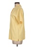 Appleseeds 100% Cotton Yellow Short Sleeve Blouse Size M - photo 5