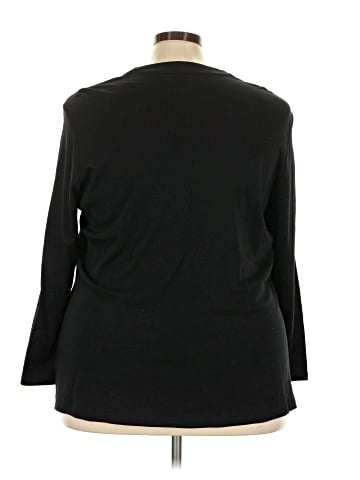 Isaac Mizrahi LIVE! 3/4 Sleeve Top (view 2)