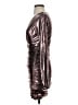 Forever 21 Metallic Silver Cocktail Dress Size S - photo 5