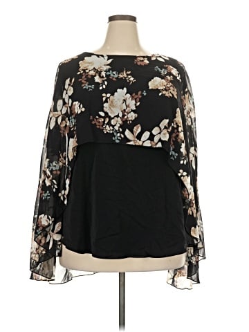 BLOOMCHIC 3/4 Sleeve Blouse (view 1)
