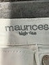 Maurices White Cargo Pants Size 28 (4) - photo 4