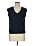 Marled Essentials Blue Sleeveless T-Shirt Size M - photo 1