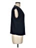 Marled Essentials Blue Sleeveless T-Shirt Size M - photo 4